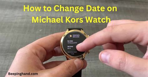 michael kors watch keeps disconnecting